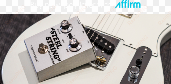 the time has come, now you can enjoy the guitar of - vertex steel string clean drive
