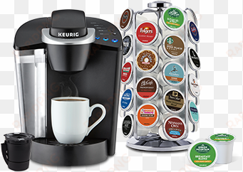 the water reservoir is accessed on the left hand side - keurig coffee maker