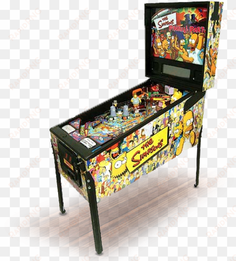 these games will not operate in countries with 50 cycle - simpsons pinball party pinball machine