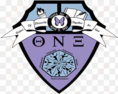 theta nu xi multicultural sorority, inc - theta nu xi crest