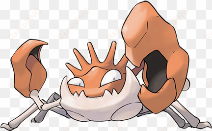 they never complain about how stupid it must be for - kingler pokemon