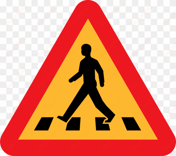 this free icons png design of pedestrian crossing sign