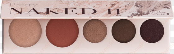 this palette is made with 100% natural ingredients - 100% pure fruit pigmented pretty naked ii palette