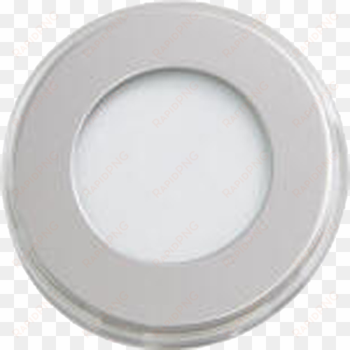 three color light glass panel round 12w - circle