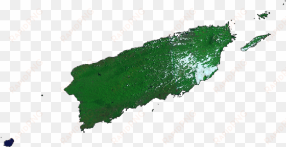 thumbnail png image - puerto rico satellite map png