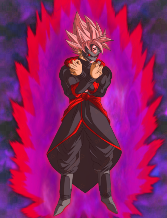 time breaker rose - time breaker goku black