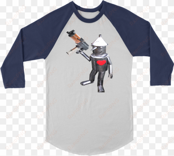 tin man dracovelli raglan - tiger army- tank eater (raglan)