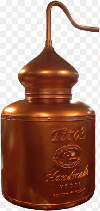tito's vodka copper still - bottle