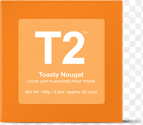 toasty nougat loose leaf gift cube - t2 tea creme brulee