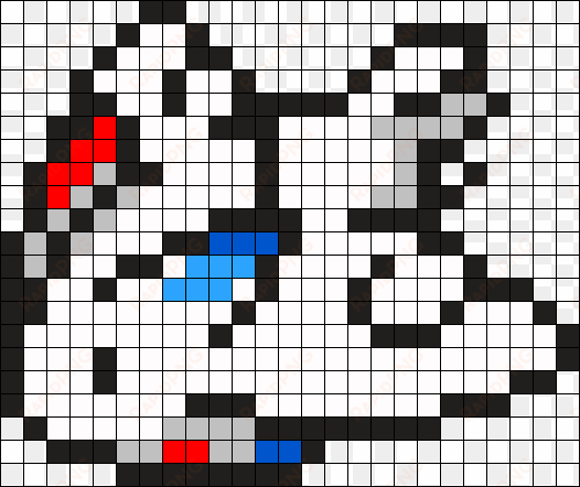 togekiss pokemon bead pattern perler bead pattern / - pokemon togekiss pixel art