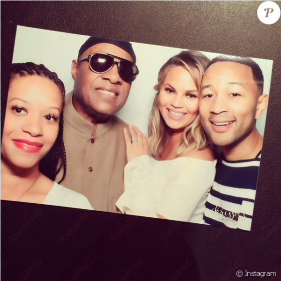 tomeeka bracy, son mari stevie wonder, chrissy teigen - chrissy teigen