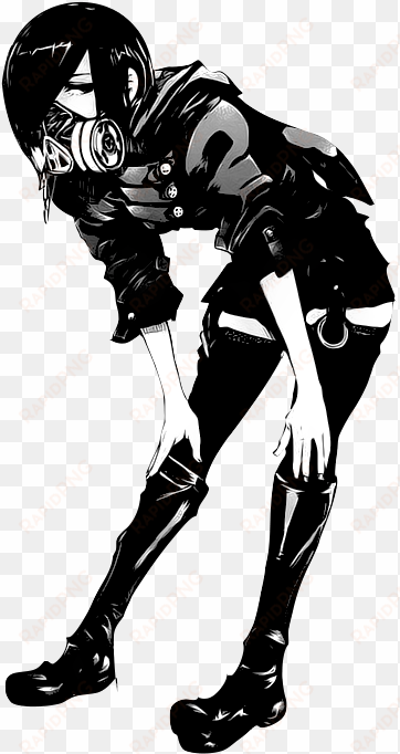 touka - tokyo ghoul touka gas mask
