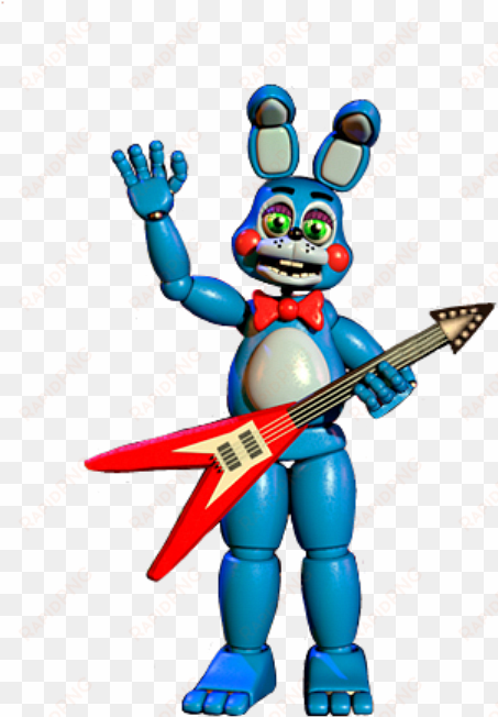toy bonnie full body thank you image - five nights at freddy's 2 toy bonnie