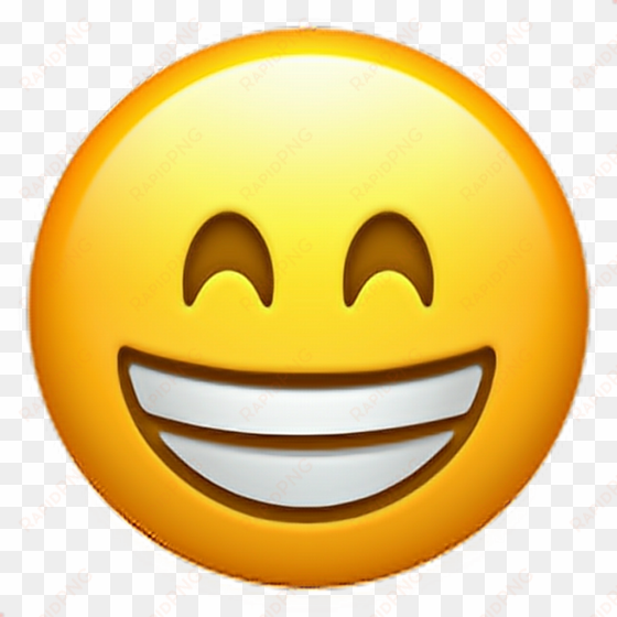 transparent background happy emoji