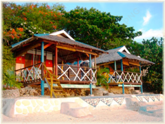 tropical island house - tropical beach family cabins