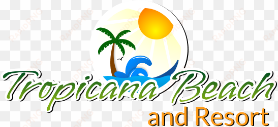 tropicana beach and resort - beach resort logo png