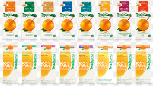 tropicana pure premium orange juice, with calcium vitamin