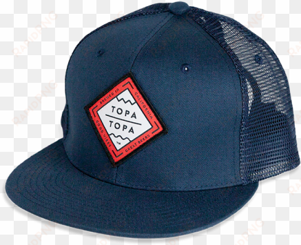 trucker hat - blue