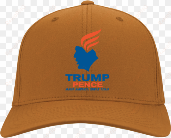 trump pence for president twill cap - port & co. twill cap - texas fball