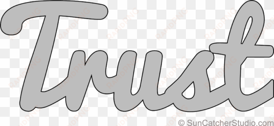 trust pattern - stencil