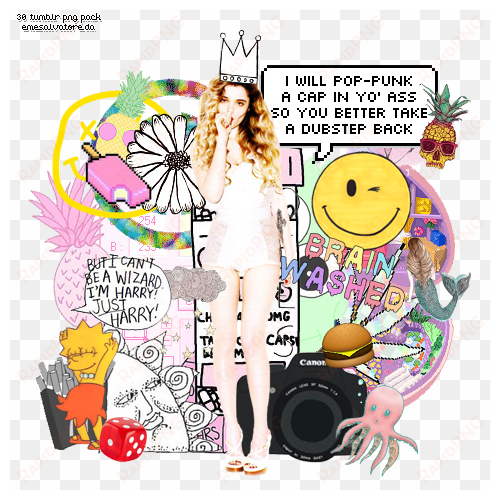tumblr png packs - cartoon