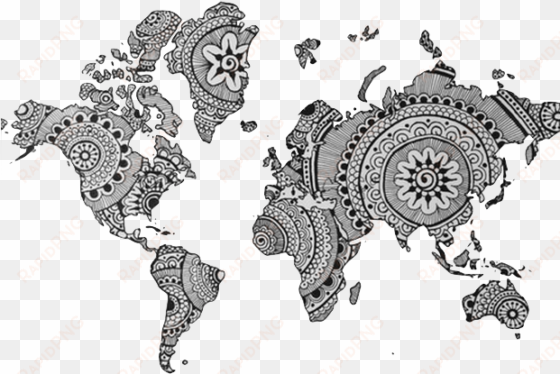 tumblr static - world map