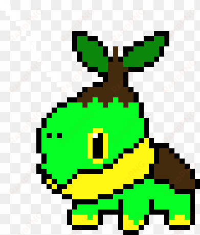 turtwig - pokemon pixel turtwig