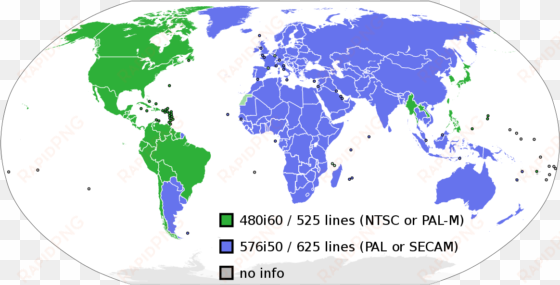 tv line count world - pal or ntsc