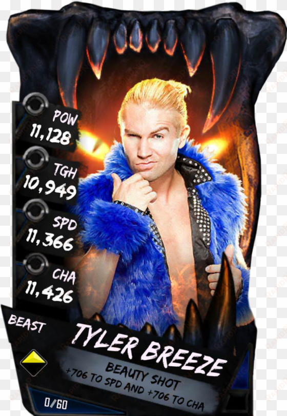 tylerbreeze s4 16 beast - wwe supercard beast cards