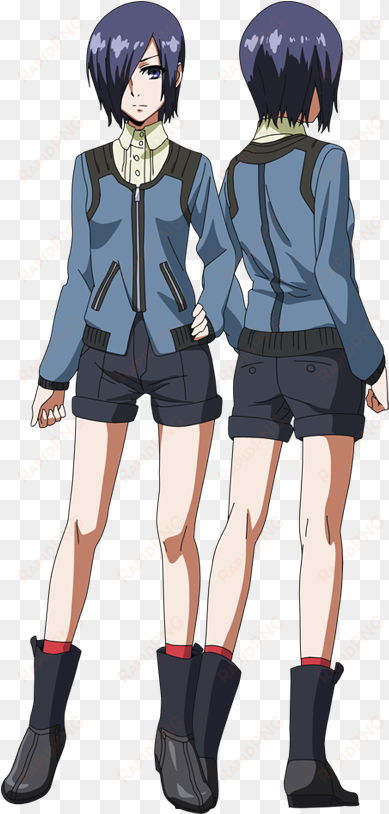 undefined - tokyo ghoul kirishima touka cosplay wig