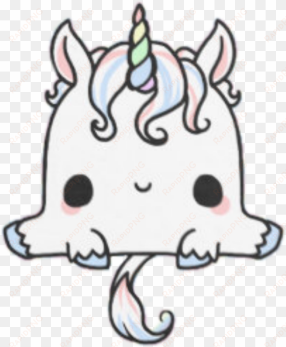 unicorn unicorns kawaii tumblr stickers ftestickers - kawaii unicorn