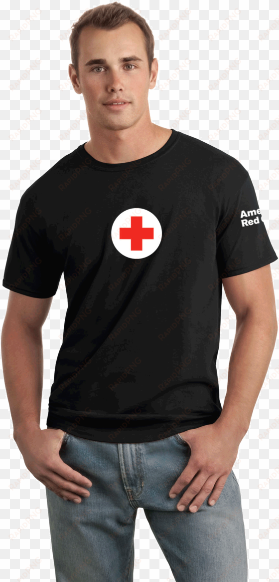 unisex 100% cotton classic t shirt with american red - gildan 64000 softstyle t-shirt royal small