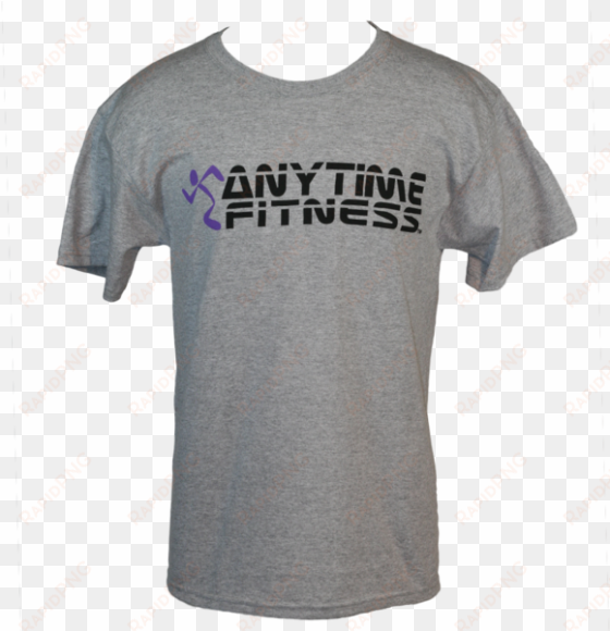 unisex anytime fitness logo t-shirt fitness logo, logo - anytime fitness t shirt