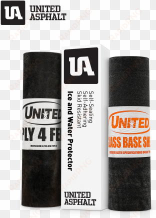 united asphalt manufactures various underlayments - label