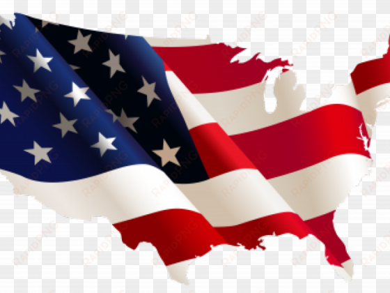 united states of america flag png transparent images - usa flag map png