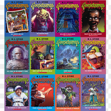 unmask your favorite original goosebumps cover - goosebumps: say cheese and die! by stine rl