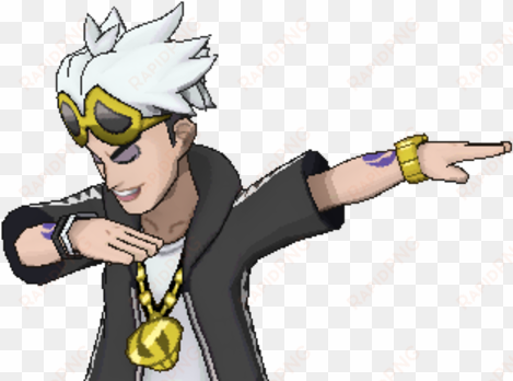 unused guzma mugshot found in the game files - pokemon sun and moon guzma transparent