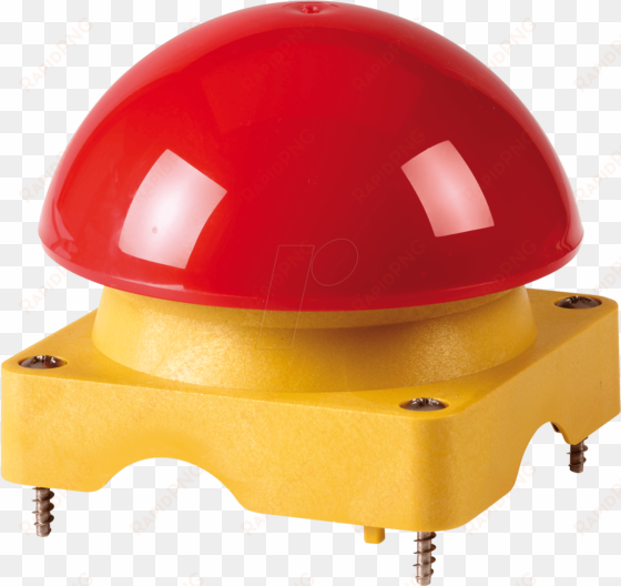 upper enclosure with mushroom button, red eaton - eaton fak-r-v-y - m22 palm switch operator