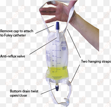 urine collection bag 600ml - part of urine bag