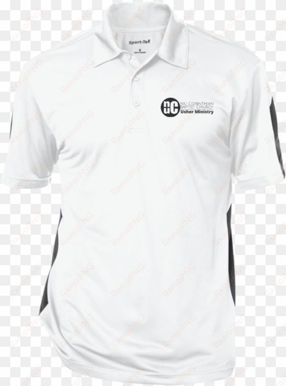 usher men's performance textured three-button polo - polo shirt