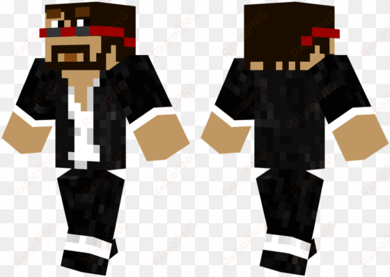 usher - minecraft skins cool green