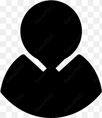 usher shape vector - user symbol