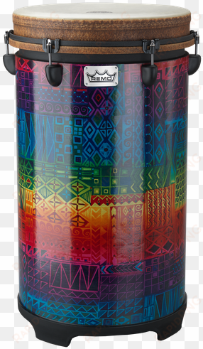valencia 100-series tubano® drum - remo 100 series tunable tubano 27 x 14 in. rainbow