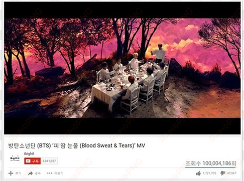 [video] bts′ ′blood sweat &amp - bts blood sweat and tears theme