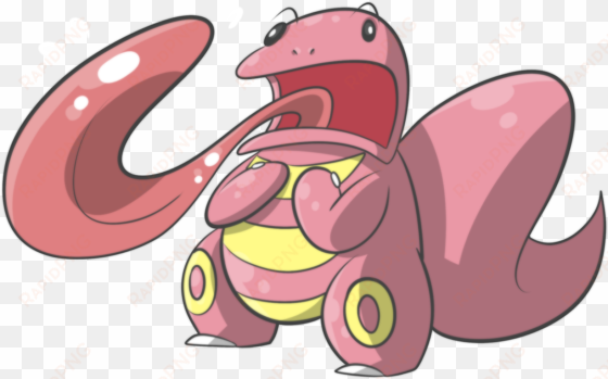 view lickitung , - cartoon