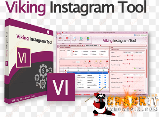 viking instragram tools 2018 cracked - viking facebook tool cracked