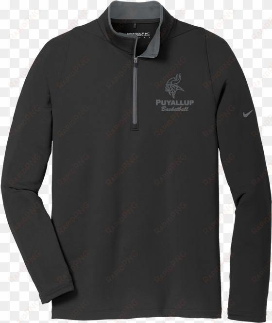 vikings basketball nike golf dri fit cover up - nike golf dri-fit stretch 1/2-zip cover-up