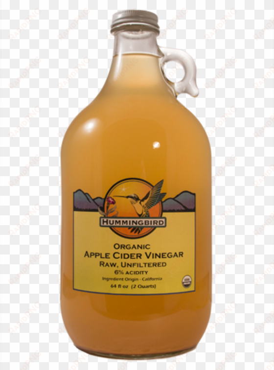 vinegar, apple cider, raw, unfiltered - apple cider vinegar
