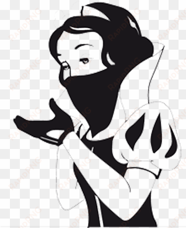 vinilo decorativo blancanieves para mac - snow white macbook sticker