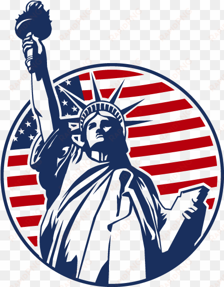 vinilos decorativos estatua de la libertad nueva york - estatua de la libertad png
